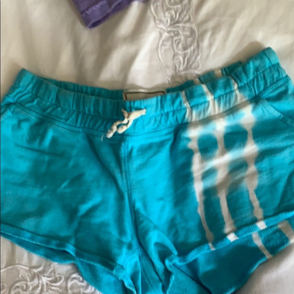 Blue shorts